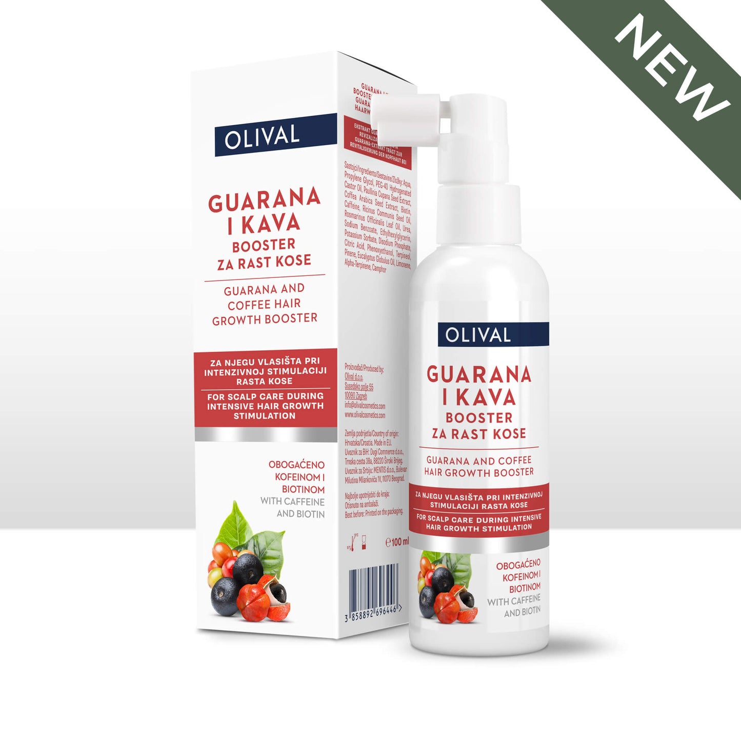 Guarana i kava booster za rast ose