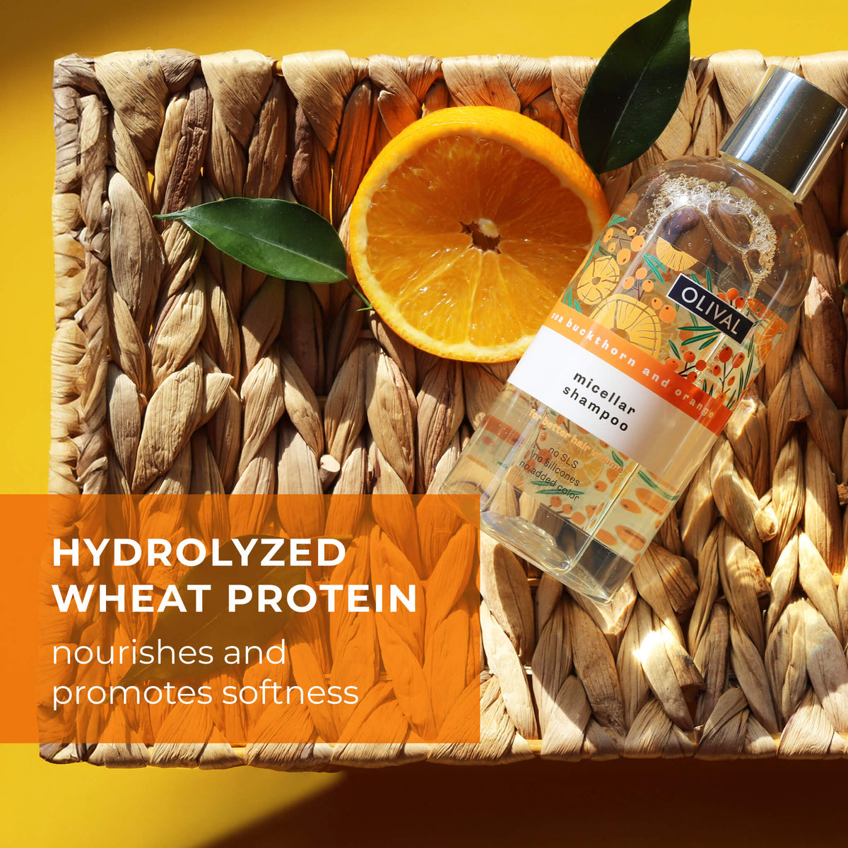 Micellar Shampoo Buckthorn and Orange