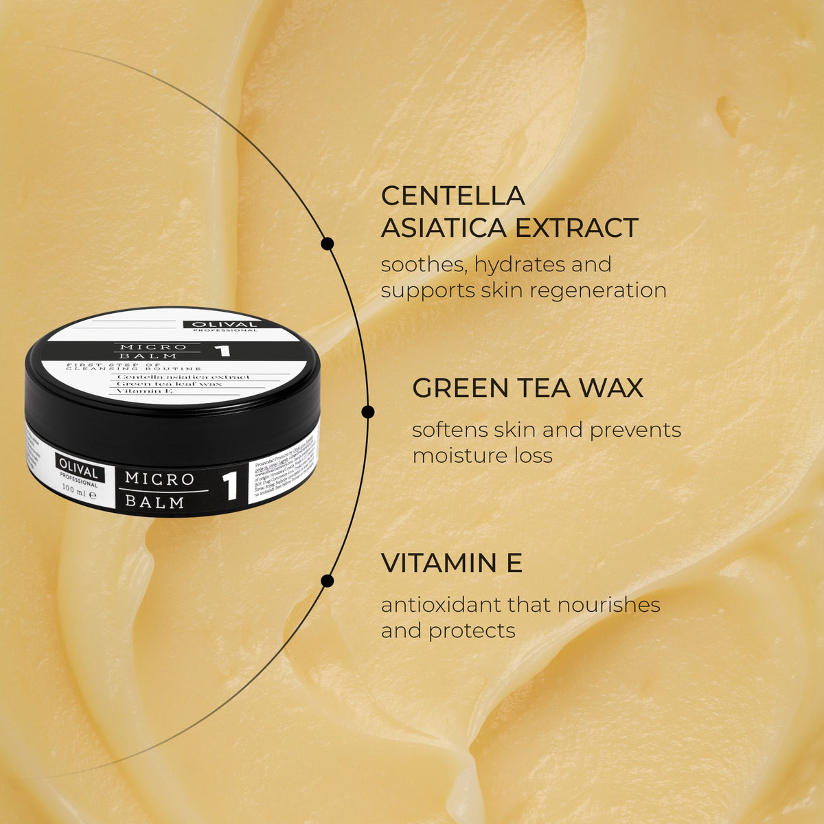 Microbalm for the First Step of Face Cleansing