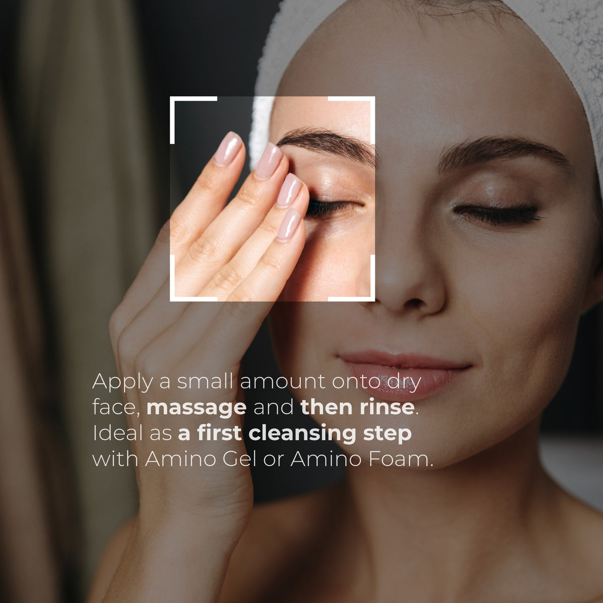 Microbalm for the First Step of Face Cleansing