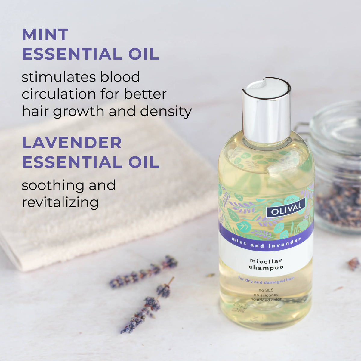 Micelarni šampon Menta i lavanda